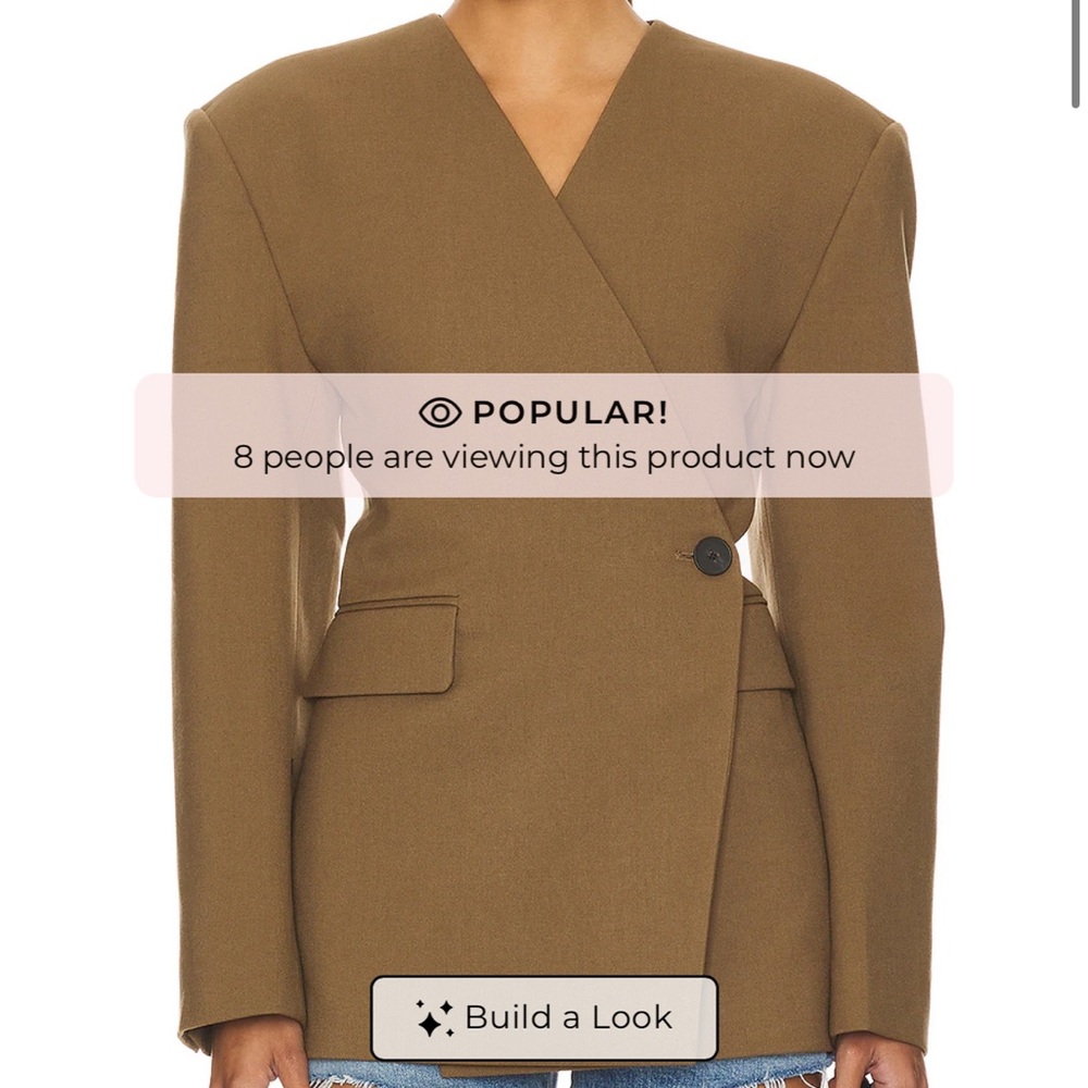 Women's Brown Blazer